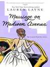 Cover image for Marriage on Madison Avenue